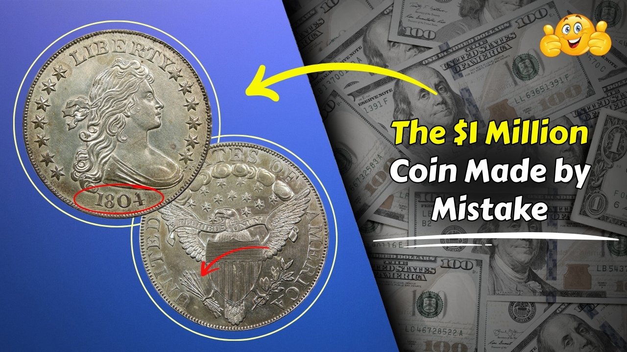 The $1 Million Coin Made by Mistake: The Story of the 1804 Draped Bust Silver Dollar